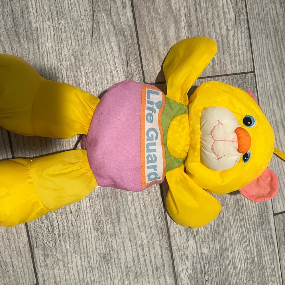 Toy Plush Life Guard Vintage Plush Playschool